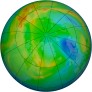 Arctic Ozone 1991-12-31